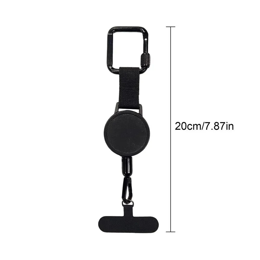 Retractable Anti-Theft Phone Holder Cellphone Lanyard Strap Smartphone Safety Tether with Belt Clip Cellphone Lanyard for Travel