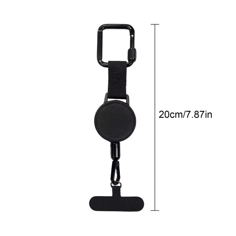 Retractable Anti-Theft Phone Holder Cellphone Lanyard Strap Smartphone Safety Tether with Belt Clip Cellphone Lanyard for Travel