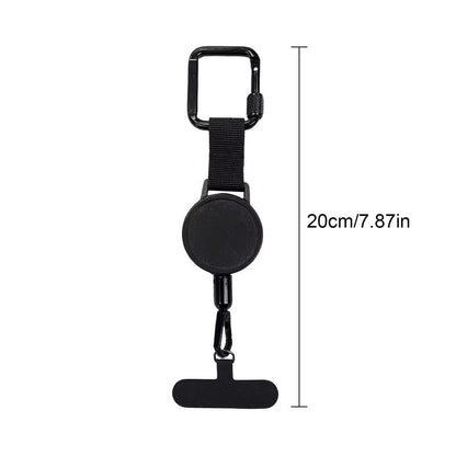 Retractable Anti-Theft Phone Holder Cellphone Lanyard Strap Smartphone Safety Tether with Belt Clip Cellphone Lanyard for Travel